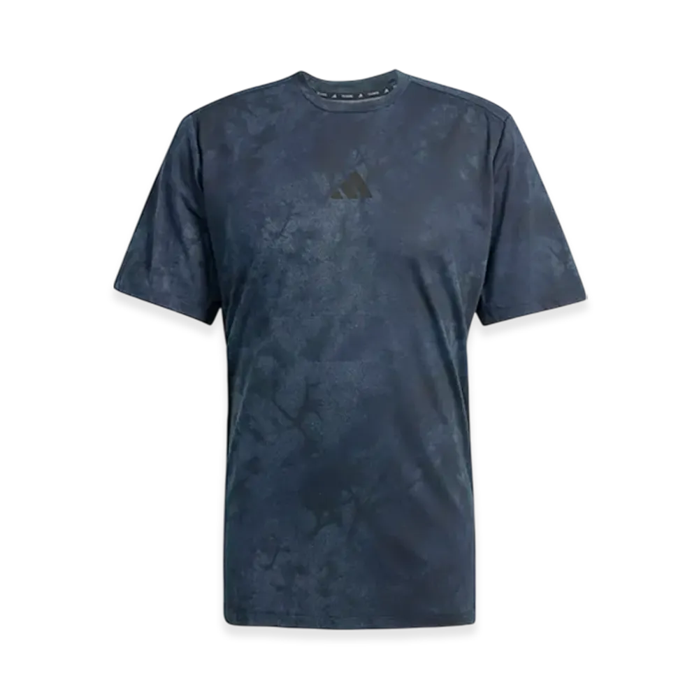 adidas Power Graphic Short-Sleeve T-Shirt "Aurora Ink/Black"