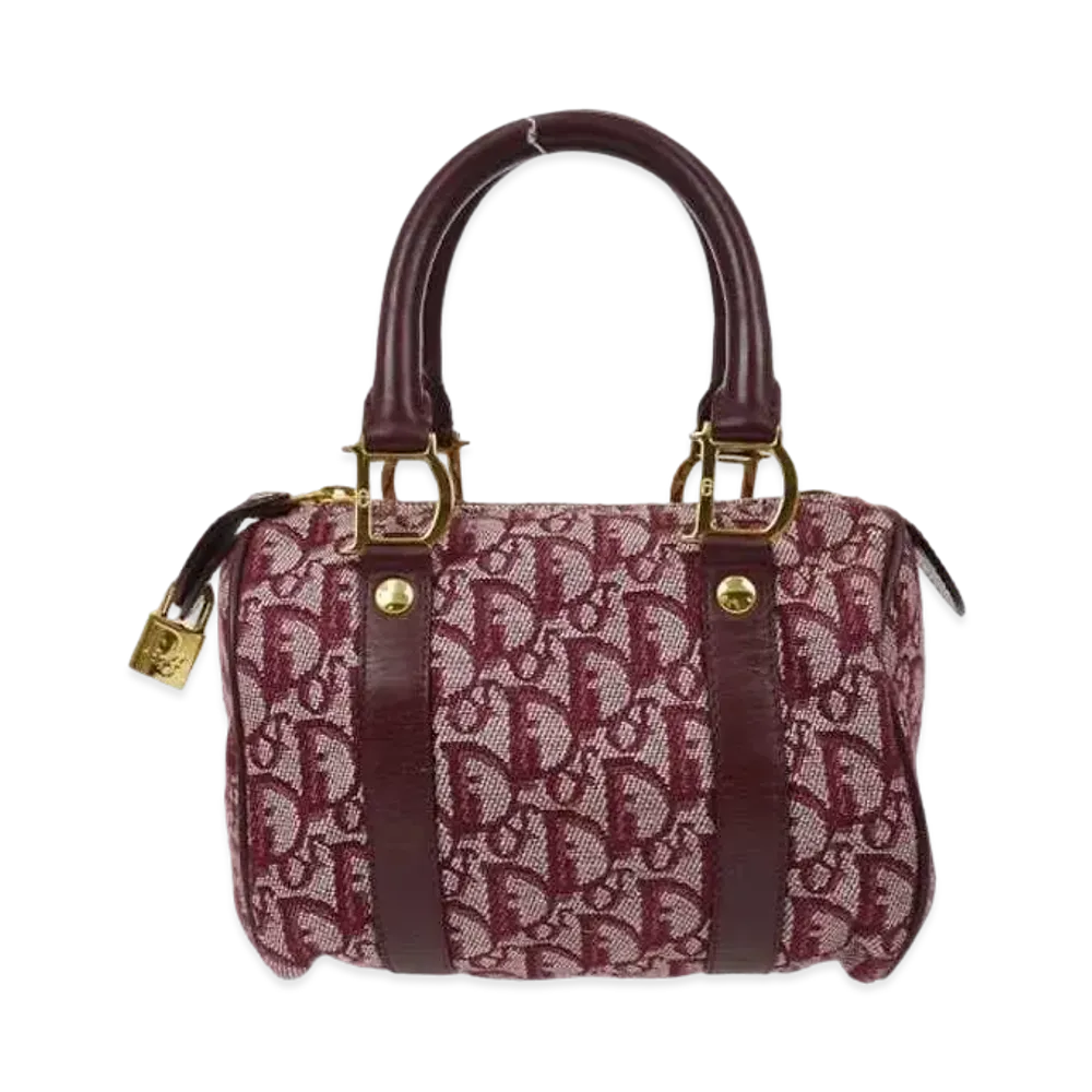 Dior Trotter Handle Bag "Bordeaux"