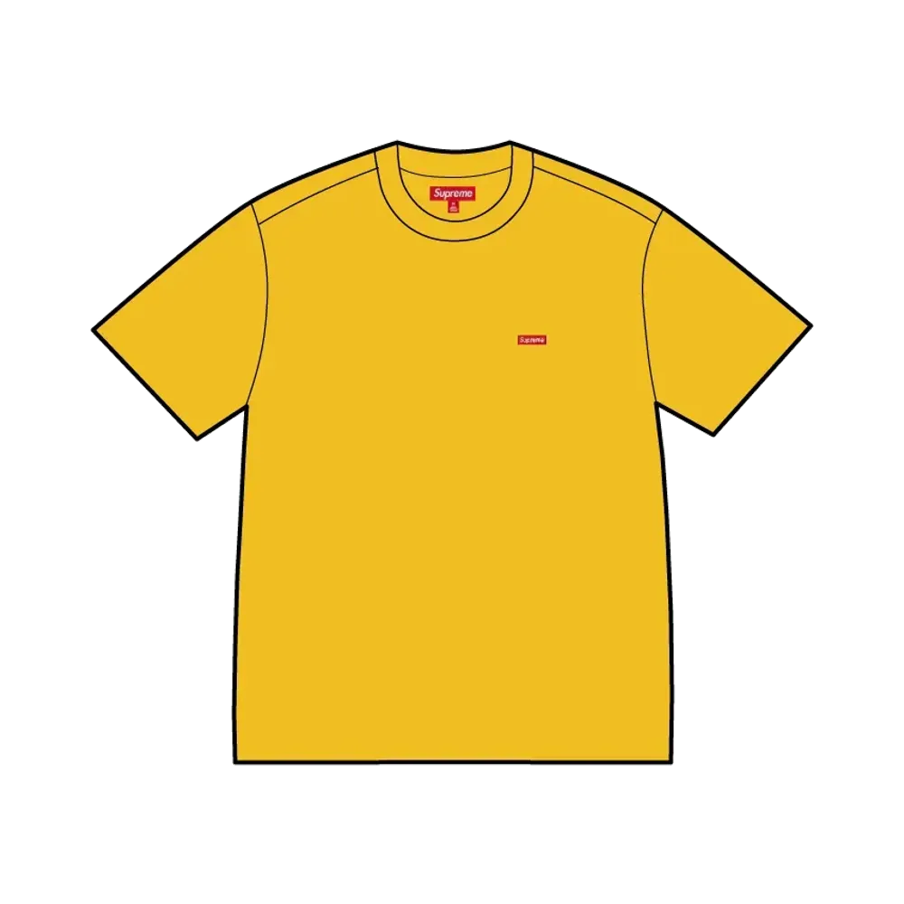 Supreme Small Box Tee (25FW) "Yellow"