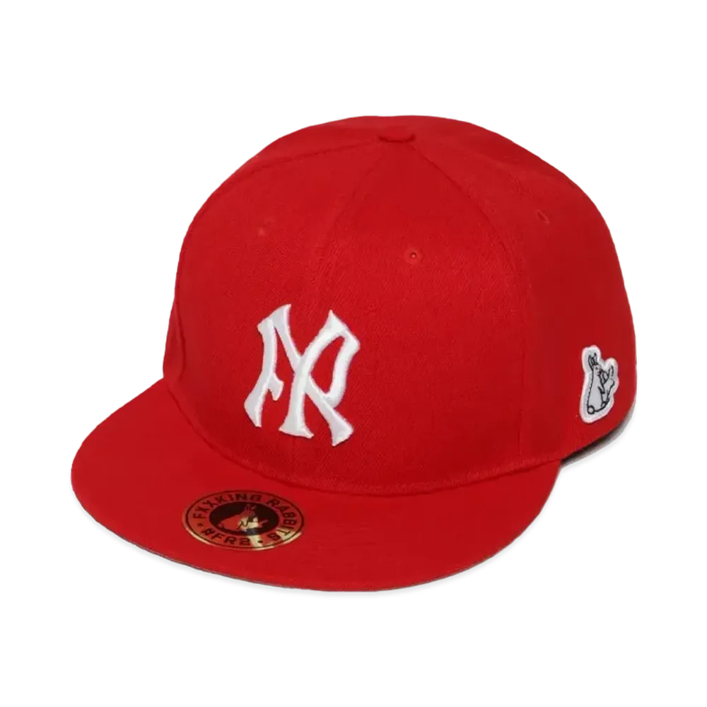 FR2 Calor brim Flat Visor Cap "Red"