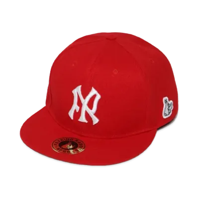 FR2 Calor brim Flat Visor Cap "Red"