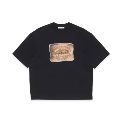 Acne Studios Logo T-Shirt "Faded Black"