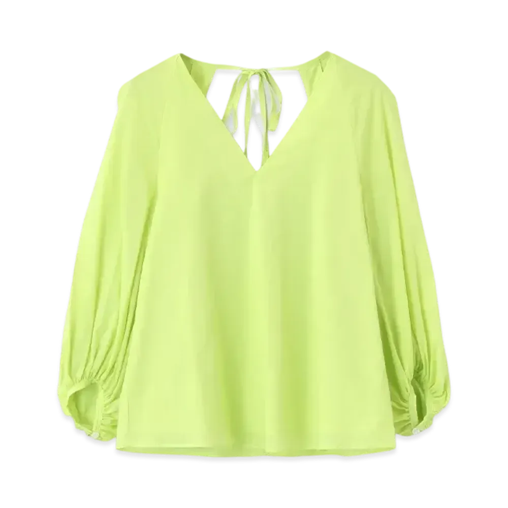 Paul Smith Women's sheer blouses "Yellow"