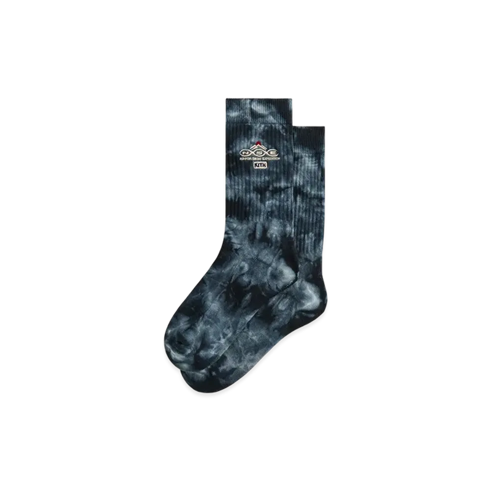 Kith x Columbia NSE Iced Dyed Socks "Nocturnal"