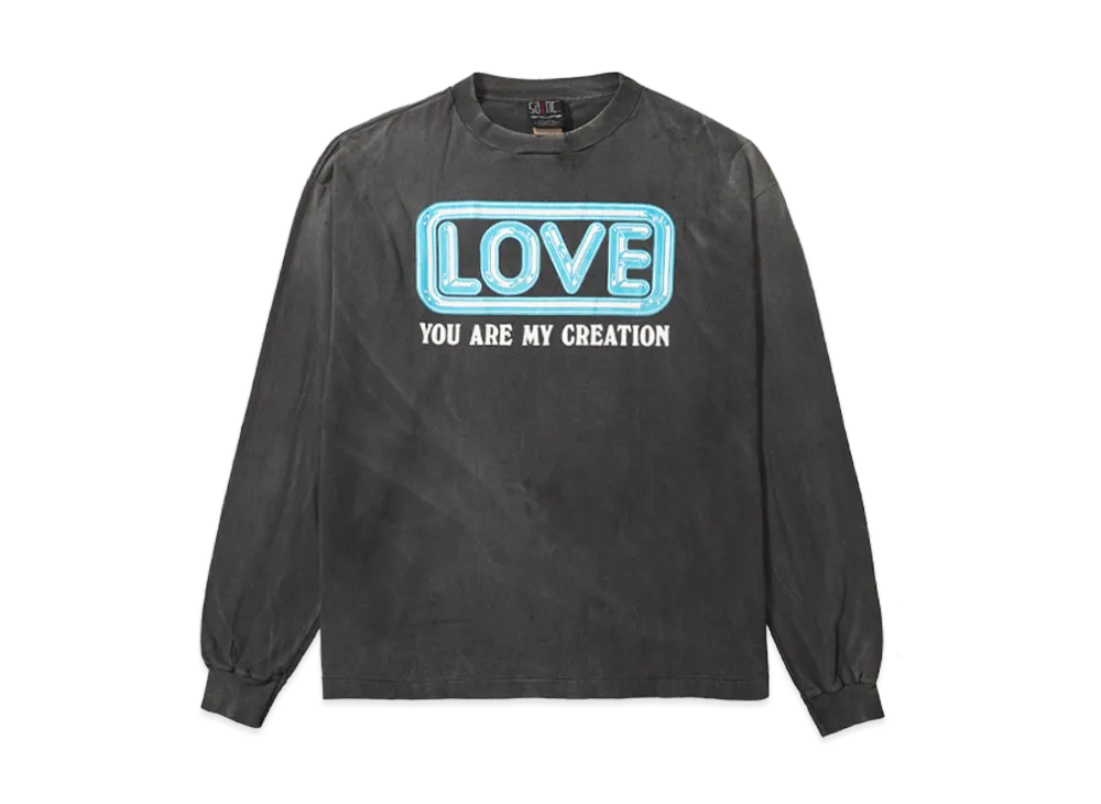 Saint Mxxxxxx Love Long Sleeve T-Shirt "Black"