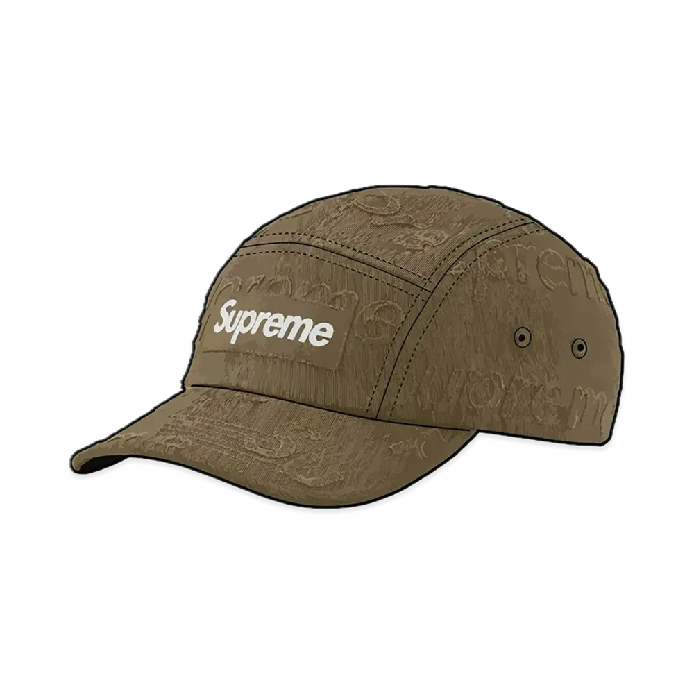 Supreme Lasered Twill Camp Cap "Olive"