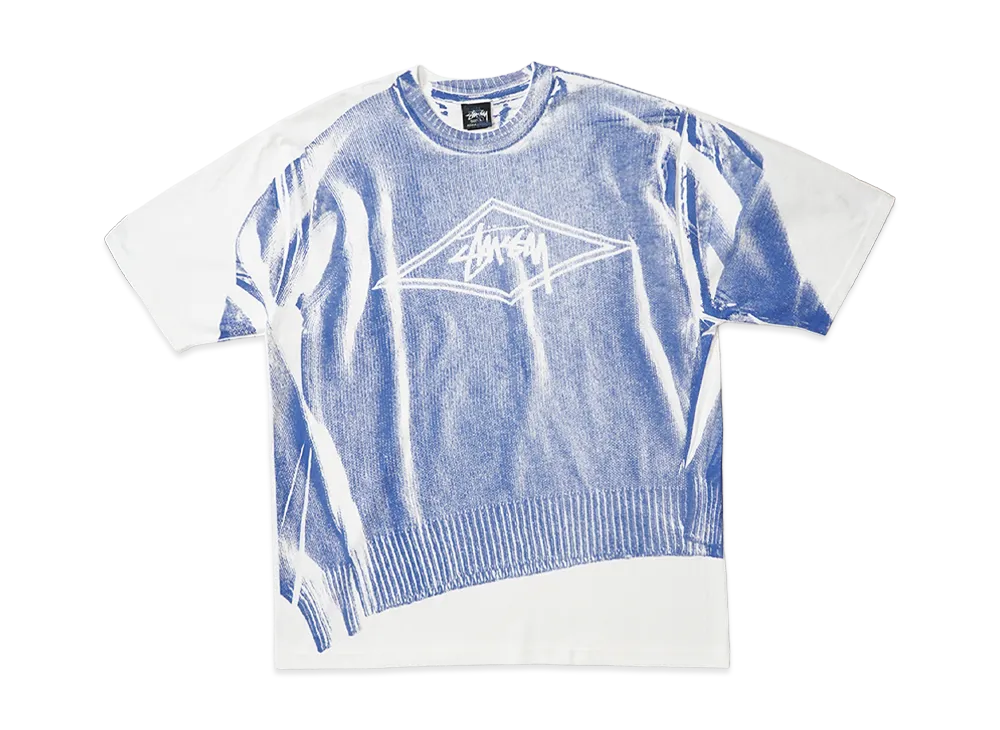 Stussy Sweater Tee "White"