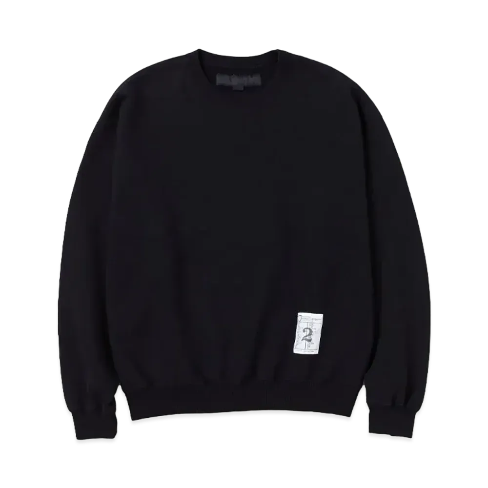 NEIGHBORHOOD BW . Sweat Shirt LS "Black"