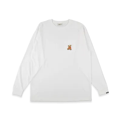WIND AND SEA Sea Bear L/S Tee (ORG) "White"