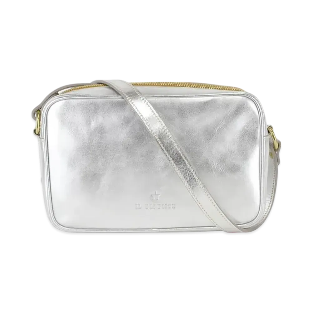 IL BISONTE Shoulder Bags Crossbody "Silver"