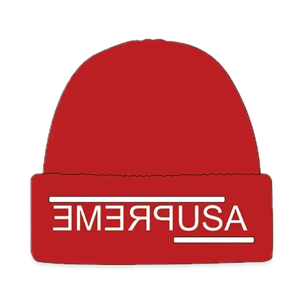 Supreme USA Beanie "Red"
