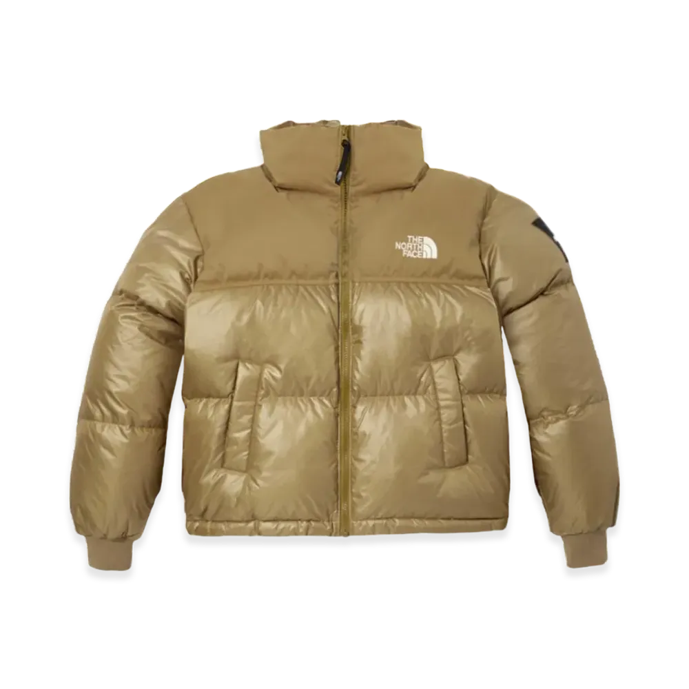 The North Face White Label Novelty Nuptse Down Jacket (W) "Beige/Brown"