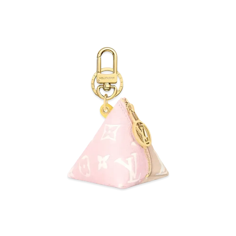 Louis Vuitton Berlingot Bag Charm And Key Holder "Rose"