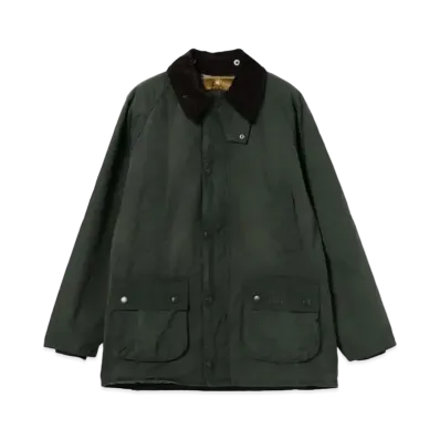 Barbour x BEAMS F Bedale Classic Fit Washed Jacket "Olive"