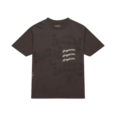 Travis Scott x M&N x University Of Texas Seal Tee "Brown"