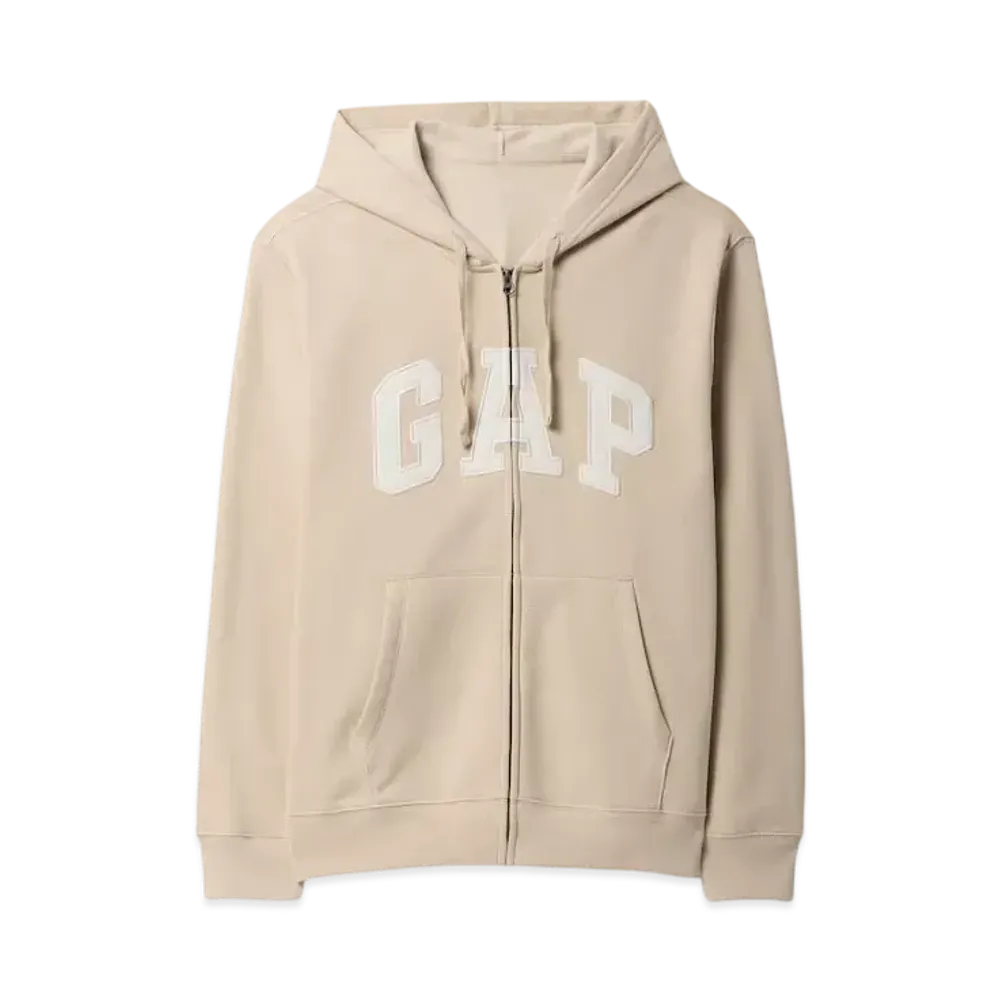 GAP Relax Gap Logo Zip Up Parka "Bed Rock"
