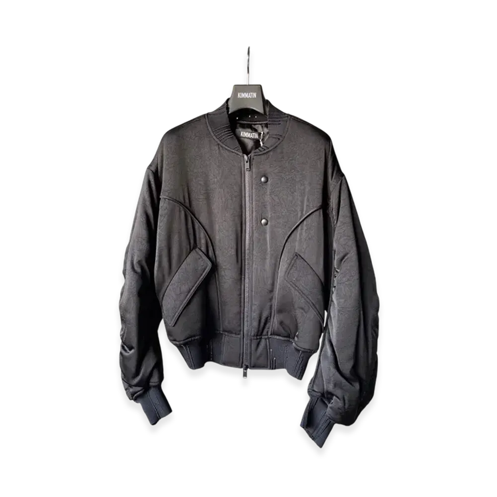 Matin Kim Padded Bomber Jumper "Charcoal"