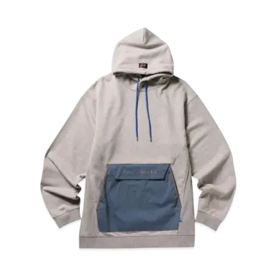 NANGA x Liberaiders ECO HYBRID HOODIE "LIGHT GRAY"