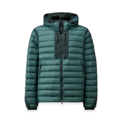 C.P. Company D.D. Shell Goggle Down Jacket "Aegean Blue"
