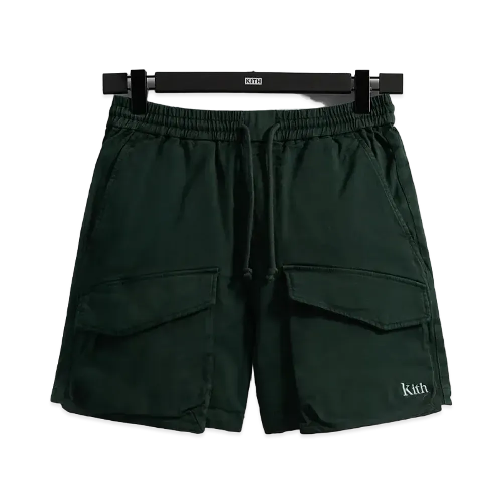 Kith Garment Dyed Twill Boreum Cargo Short "Stadium"
