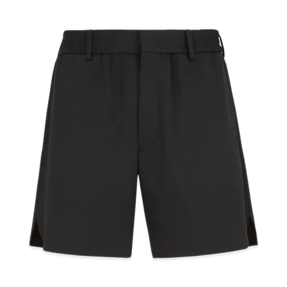 FENDI Poplin Bermuda Shorts "Black"