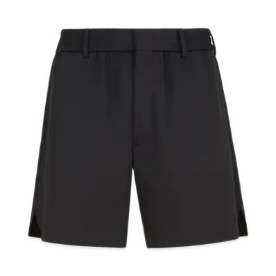 FENDI Poplin Bermuda Shorts "Black"