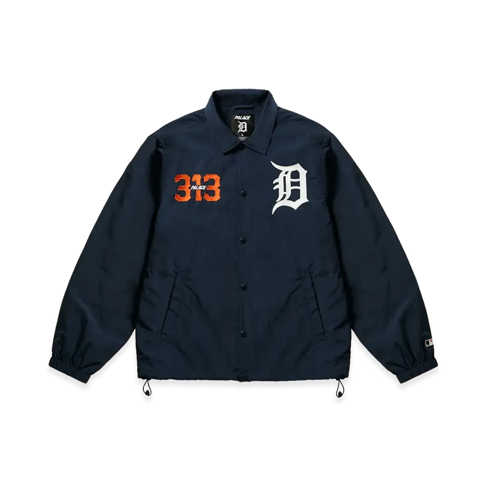 PALACE x Detroit Tigers Coach Jacket "Navy"