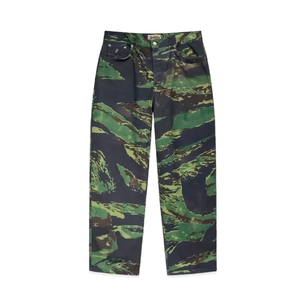 Stussy Tigris Canvas Big OL' Jean "Green"