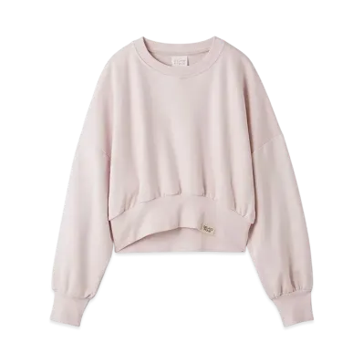 GELATO PIQUE Fleece Pullover "Pink"