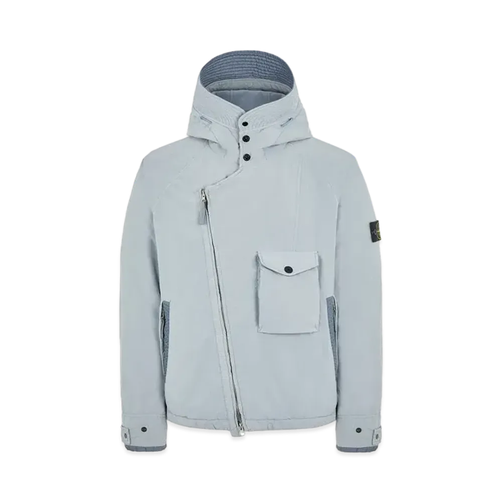 Stone Island 41231 DAVID LIGHT-TC WITH MICROPILE "Pearl Grey"