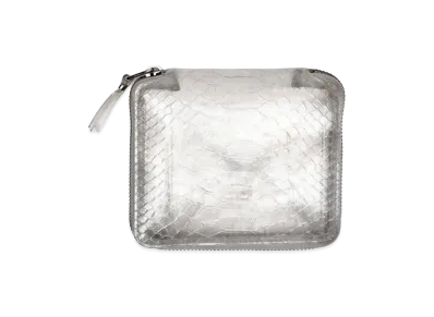 COMME des GARCONS Two-Fold Zip Wallet "White"