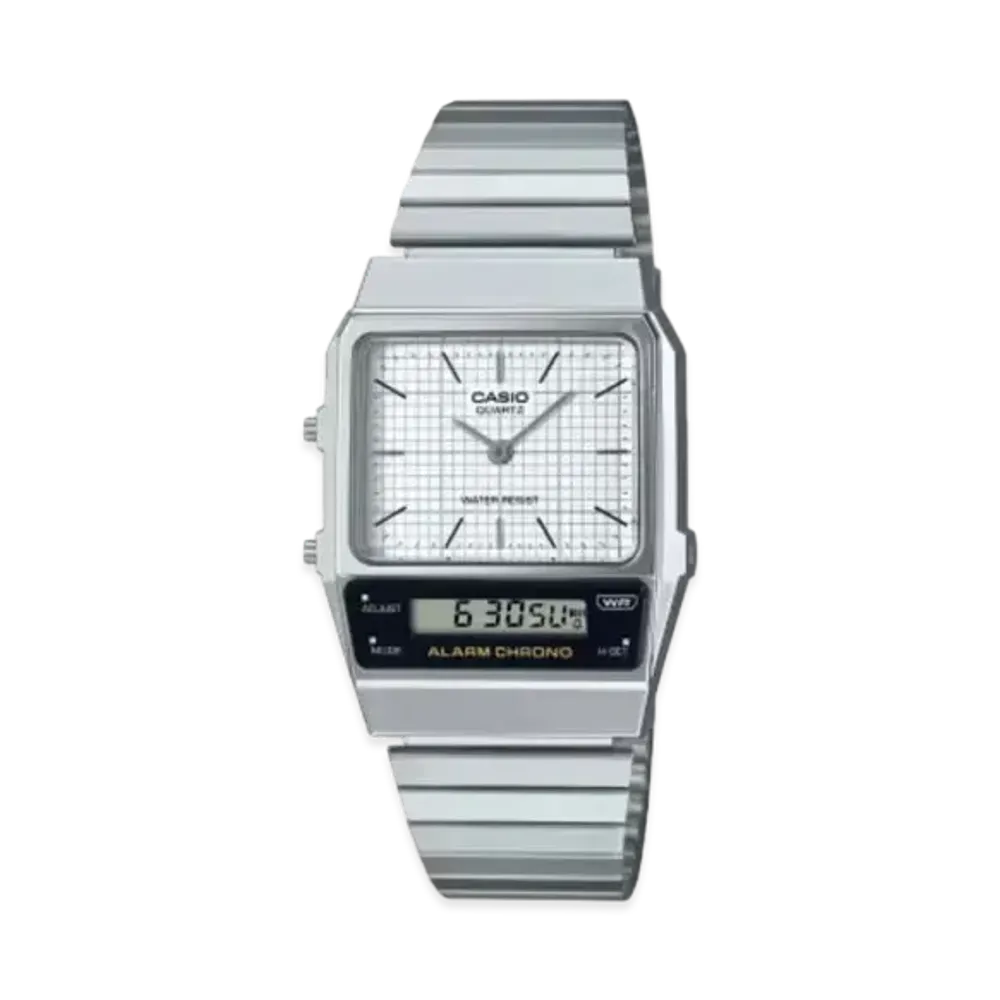Casio Classic AQ-800E-7AJF "Silver/White"