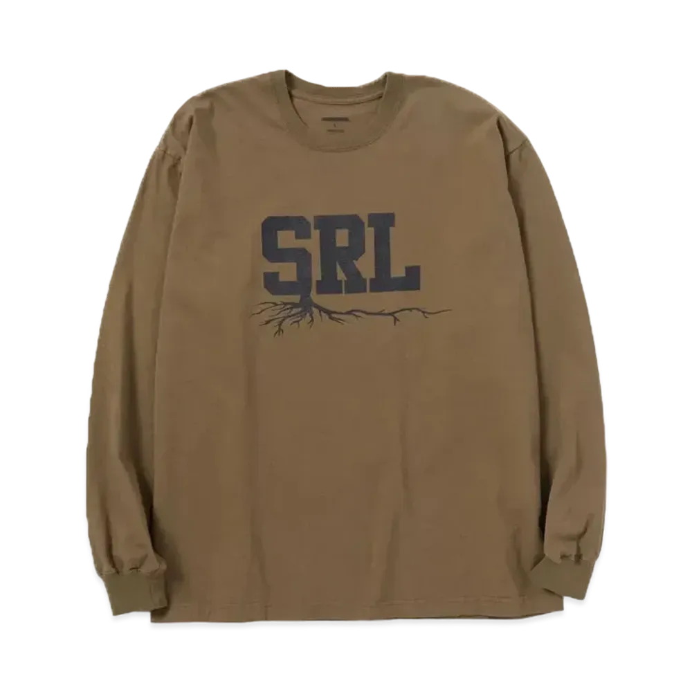 NEIGHBORHOOD NH Tee-13 LS . CO "Olive Drab"