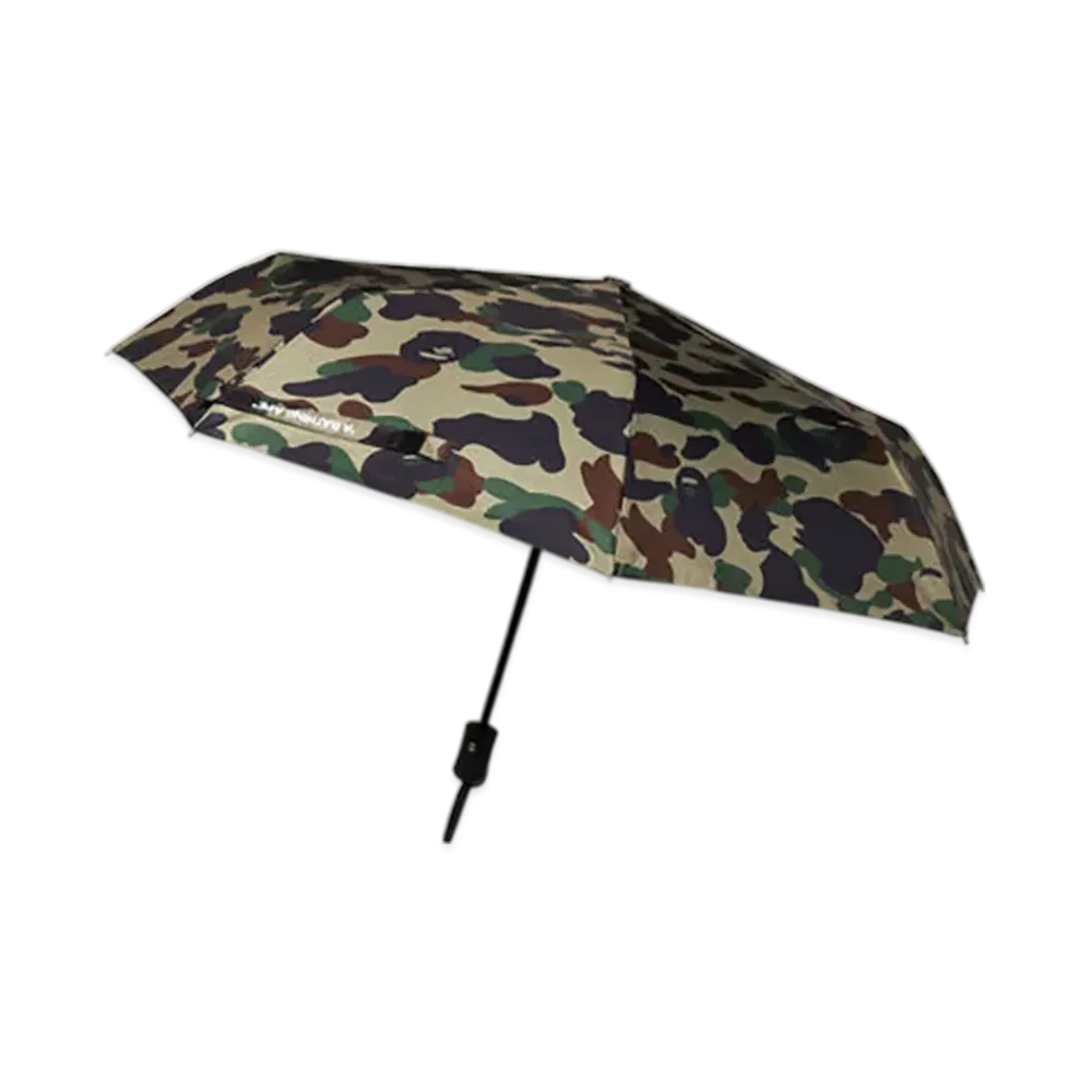 A BATHING APE 1St Camo Umbrella "Green"