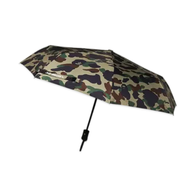 A BATHING APE 1St Camo Umbrella "Green"