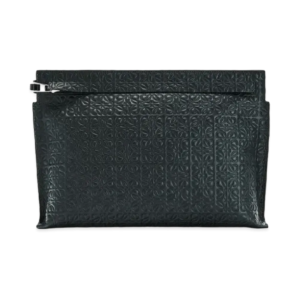 LOEWE T Pouch In Calfskin "Black"