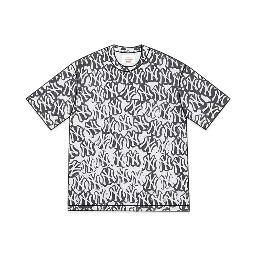 Supreme New York Yankees Airbrush S/S Top "White"