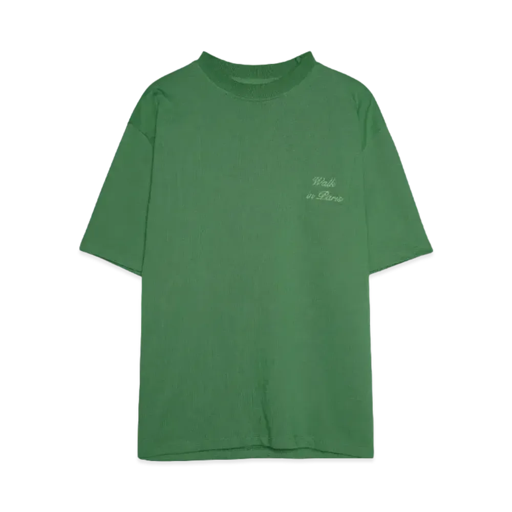Walk In Paris Green heritage tee "GREEN"