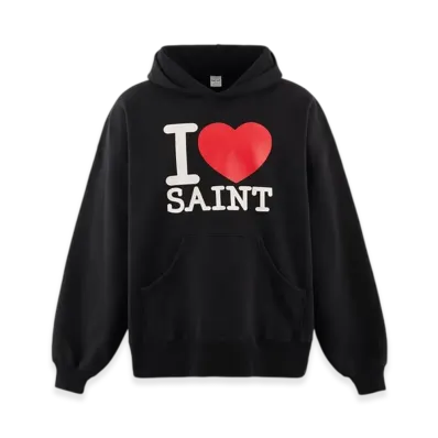 SAINT Mxxxxxx Hoodie I Love Saint "Black"