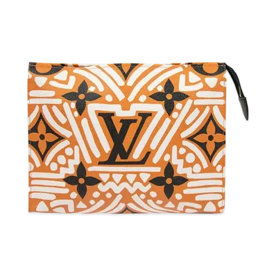 Louis Vuitton Poche Toilette 26 Monogram Giant LV Crafty "Creme Caramel"