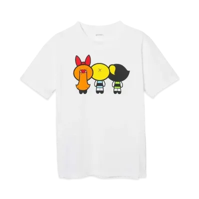 graniph x The Powerpuff Girls Buckshot T-Shirt "White"