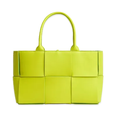 Bottega Veneta Arco Tote "Acid Kiwi/Parakeet"