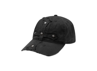 SUPPLIER Cross Patch 6 Panel Cap "Black"