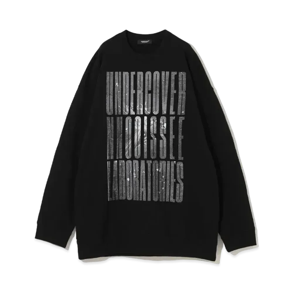 UNDERCOVER Cotton Sweatshirt Pullover "Black"