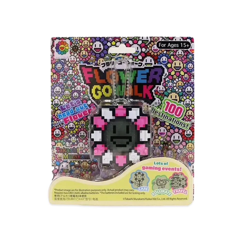 Takashi Murakami Kaikai Kiki FLOWER GO WALK COLOR Monochrome Ver ""Pink White