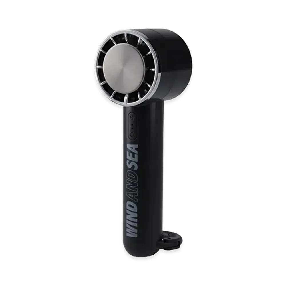 WIND AND SEA Handy Fan "Black"