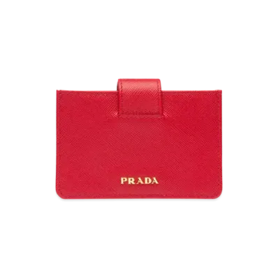 PRADA Saffiano Leather Card Case
