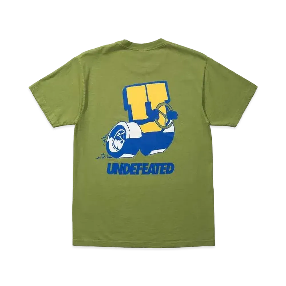 UNDEFEATED Burnout S/S Tee - 80343 "Olive"