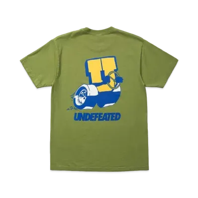 UNDEFEATED Burnout S/S Tee - 80343 "Olive"