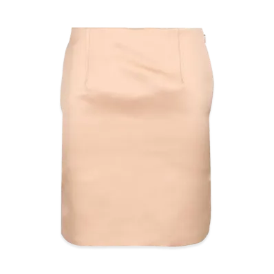 Chloe Women's Satin Mini Skirt "Pink"